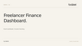 Bolzei Freelancer Finance Dashboard — Excel workbook and invoice tracking